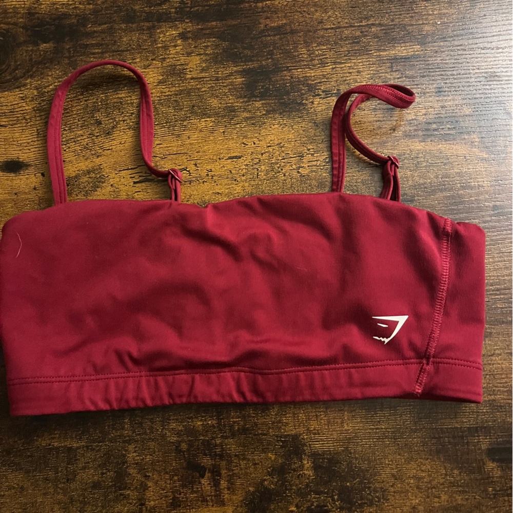 Gymshark bandeau bra small
